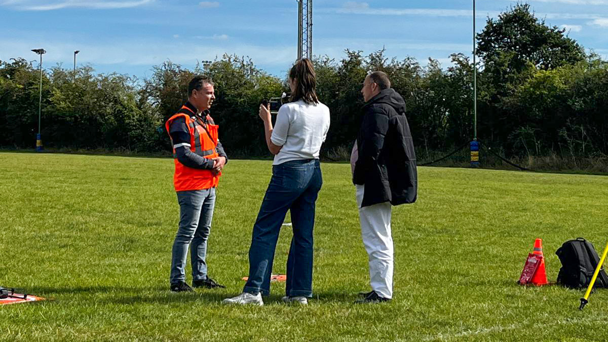 BBC interview about professional drone operations